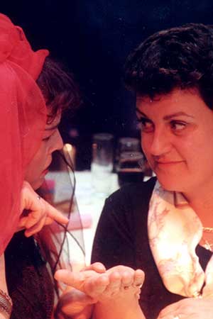 witch halloween palmist