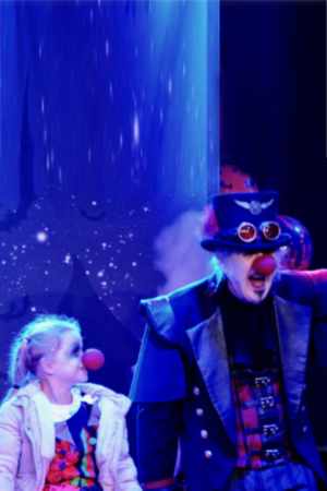 magician halloween clown