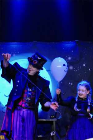 magician halloween kid balloon